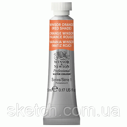 Акварельна фарба Winsor&Newton Professional Watercolour, Вінзор помаранчевий, 5мл, фото 1