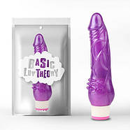 Фіолетовий гелевий мультишвидкісний вібратор Beginner Rider | Puls69, фото 2