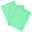 Нагрудник стоматологічний рожевий - 50 шт/уп, тришарові медичні одноразові бумажні нагрудники-серветки для стоматології, фото 5