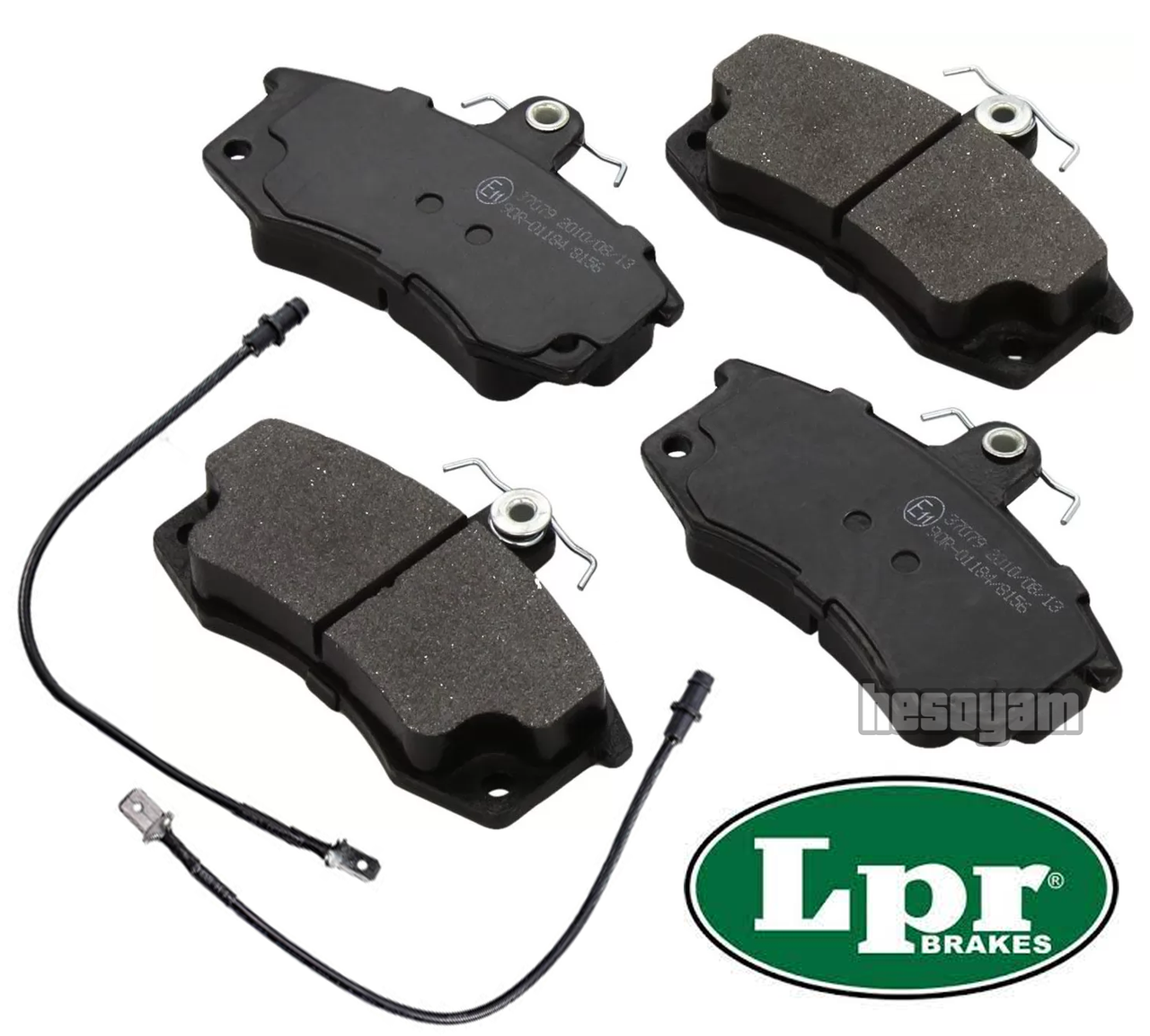 Передні гальмівні колодки ВАЗ 2108-21099, 110-112, 2113-2115, Калина, Гранта, Приора (2108-3501090) LPR 05P988, фото 1