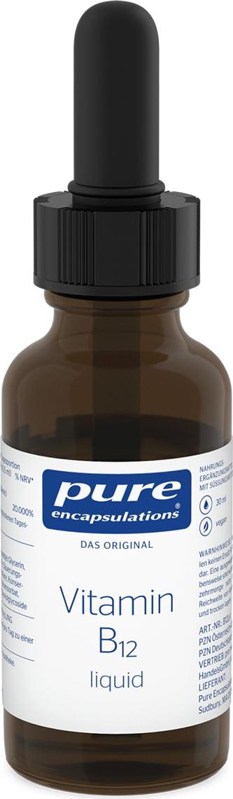 Pure Encapsulations B12 Liquid | 1,000 mcg Vitamin B12 (Methylcobalamin | метилкобаламін) 30мл.