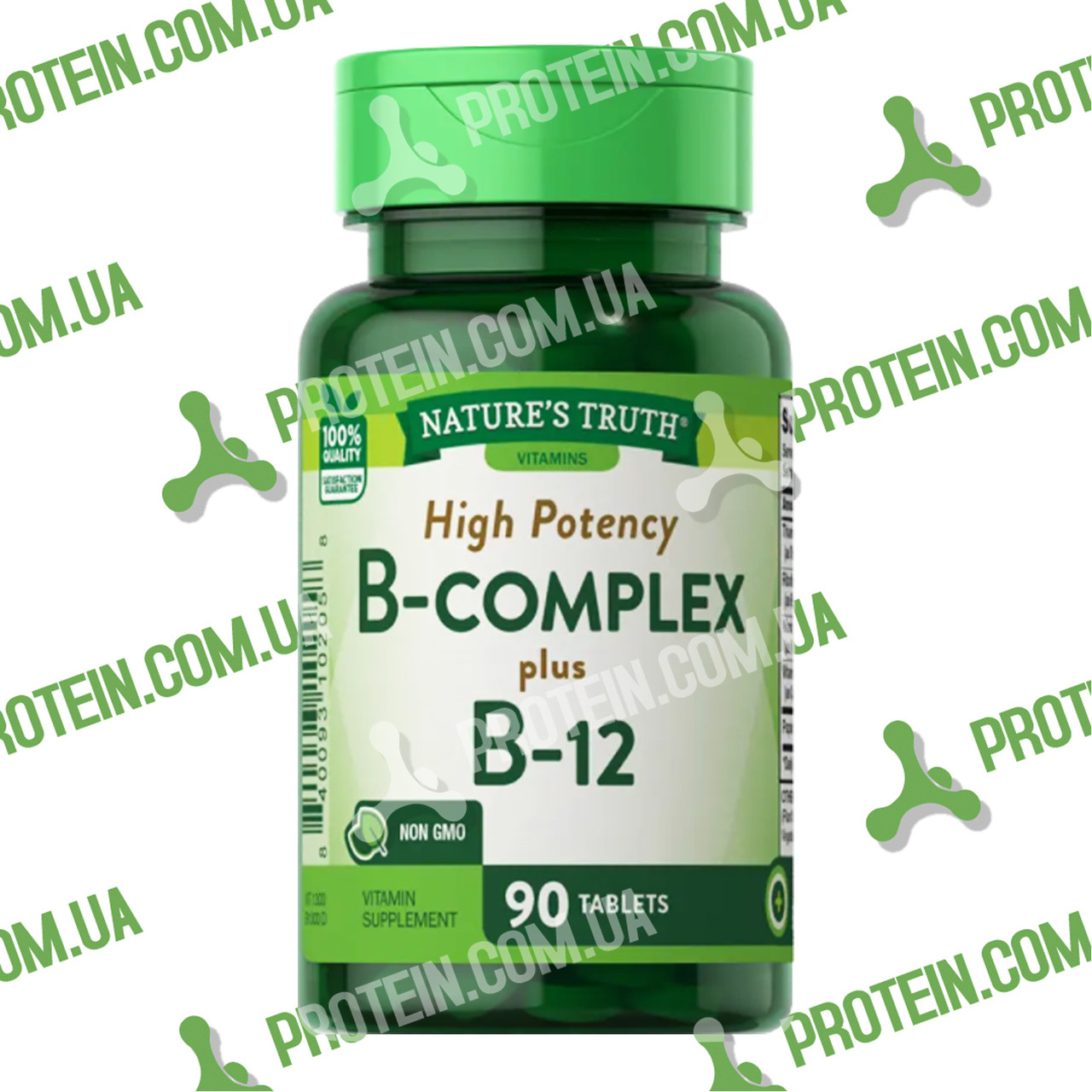 Вітаміни Nature's Truth B-Complex plus B-12 90 таб