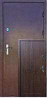 Входная дверь Металл - МДФ Арка 2 контура Redfort уличная серия Эконом