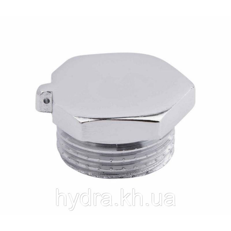 Заглушка SD Forte 1/2" НР хром SF353H15