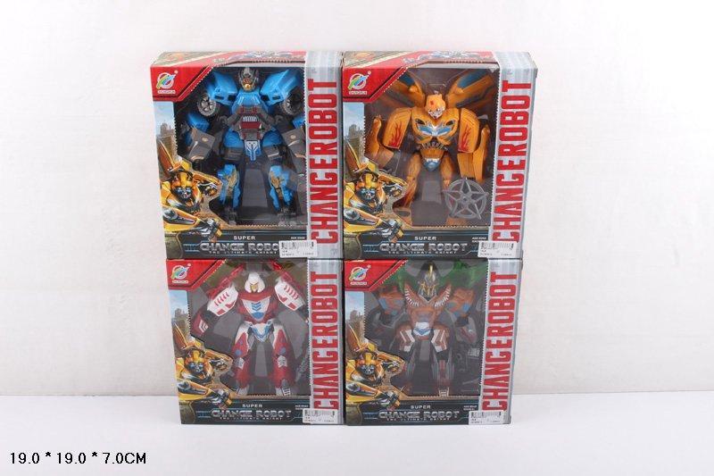 Трансформер 18-8 (72шт / 2) 4 види, у коробці 19 * 19 * 7 см, фото 1