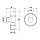 Кран приборный SD Forte 1/2"х3/4" ручка "круг" SF342W1520, фото 3