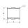 Муфта SD Forte 1/2" ВВ хром SF356H15, фото 3