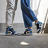 Кросівки Nike Air Jordan 1 Retro High Obsidian UNC Blue, фото 6