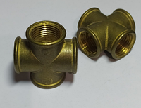 Хрестовина латунна 1/2 " дюйма внутрішнє різьблення