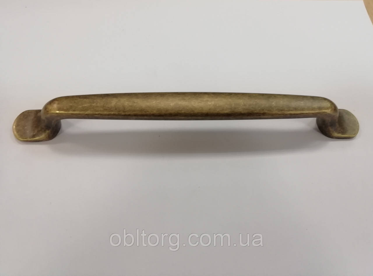 Ручка меблева скоба Virno Antique 633 патинова бронза 160, фото 1