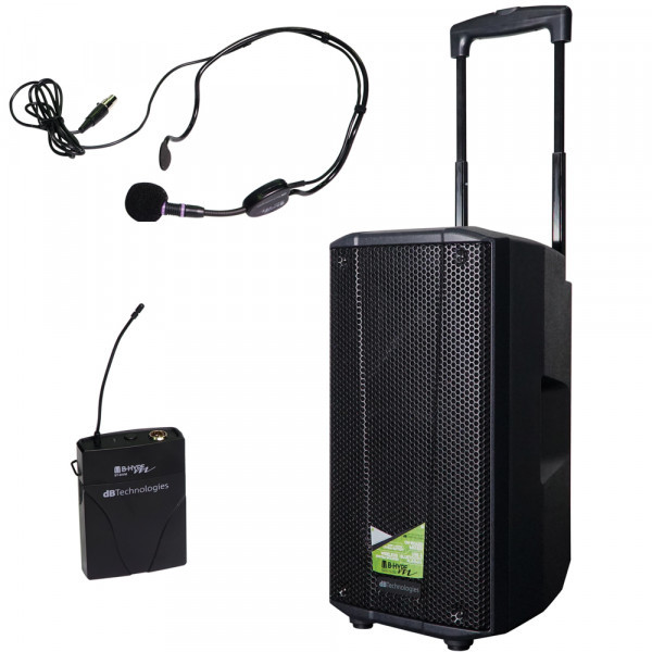 Активна акустична система dB Technologies DB B-HYPE BT MOBILE 638-662 MHZ Bodypack + headset