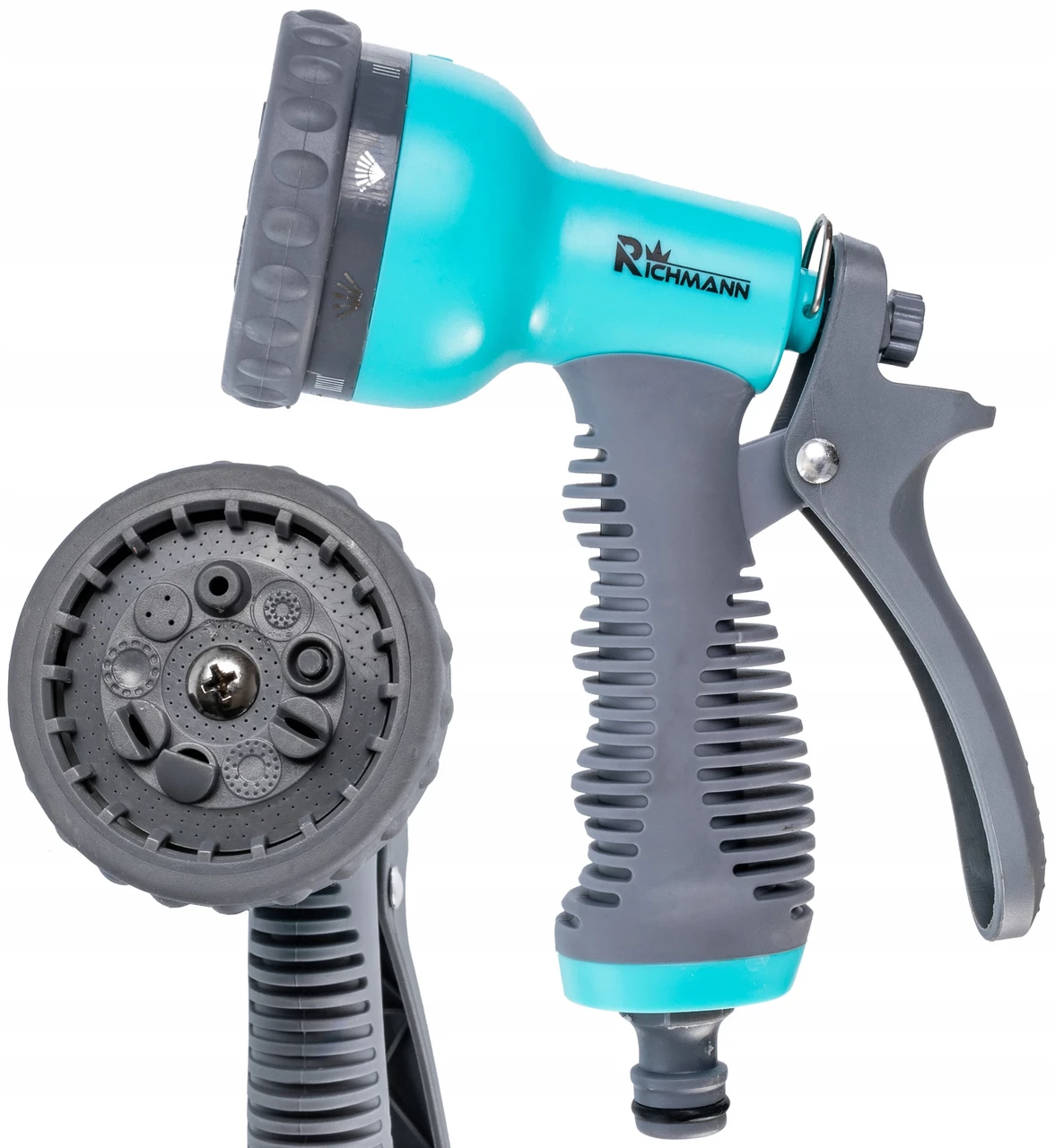 Пістолет для поливу 9 функцій Richmann пластик 1/2" (C0250)