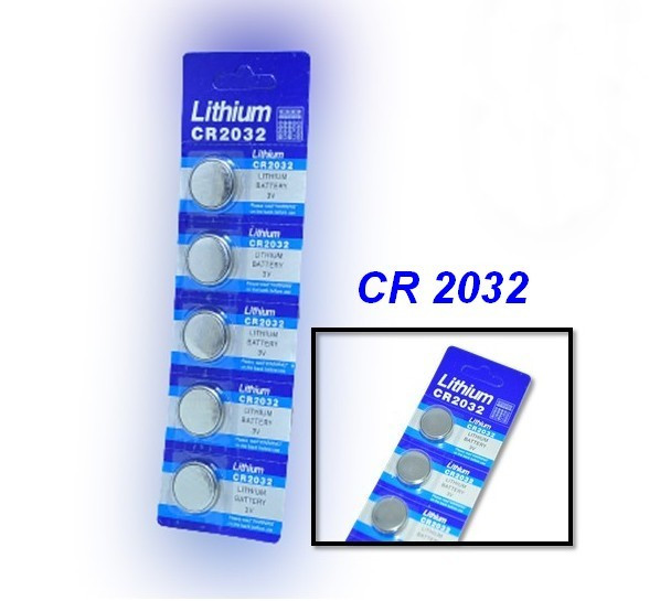 Батарейка LITHIUM CR 2032 3V, Lithium, Blister