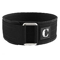 Пояс атлетичний для тренувань Contraband Black Label 4010 4-Inch Nylon Weight Lifting Belt (Чорний)