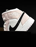 Баскетбольні кросівки Air Jordan 1 Pink, фото 10