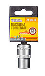 Насадка шестигранна Mastertool торцева 1/2" CrV 13 мм (78-0013), фото 3
