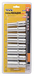 Набір довгих насадок Mastertool 1/2" 8 шт (78-1208), фото 3