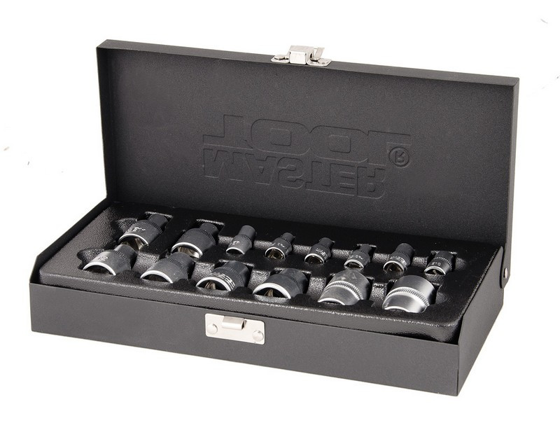 Набор насадок E-TORX Mastertool CrV 14 предметов (78-1414)