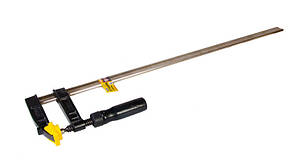 Струбцина столярна Mastertool тип "F" 800 x 120 мм дерев'яна ручка (07-0006)