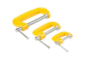 Струбцини столярні Mastertool тип "G" 3 шт (07-0300)