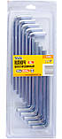 MasterTool Ключ шестигранний CrV 10,0 мм L40-170 мм, 10 шт., Арт.: 75-0010, фото 3