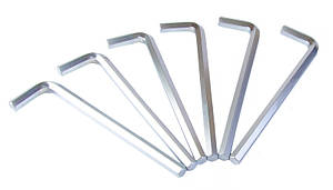 MasterTool Ключ шестигранний CrV 12,0 мм L44-195 мм, 6шт, Арт.: 75-0012