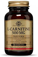 L-carnitine 500 mg Solgar, 60 таблеток