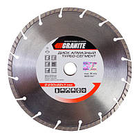 GRANITE Диск алмазный SEGMENTED TURBO 230 мм GRANITE, Арт.: 9-01-230