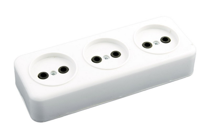 Господар Розетка накладна 3 р, Арт.: 94-0068, фото 1