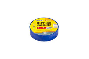MasterTool Стрічка ізоляційна 0,15 мм, 17 мм*15 м, 10 шт., синя, Арт.: 44-9015