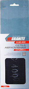 GRANITE Сітка абразивна зерно 400 107*280 мм, 10 шт GRANITE, Арт.: 8-02-400