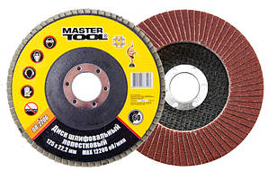 MasterTool Диск шліфувальний пелюстковий зерно 60 125*22 мм, Арт.: 08-2206
