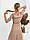 Трикотажный юбочный костюм с плиссированной юбкой миди и топом (р. 42-46) 79KO2206, фото 10