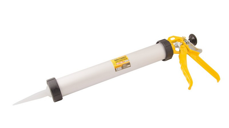 Пістолет для герметиків 380 мм, туба 600 мл MasterTool, (80-0237)