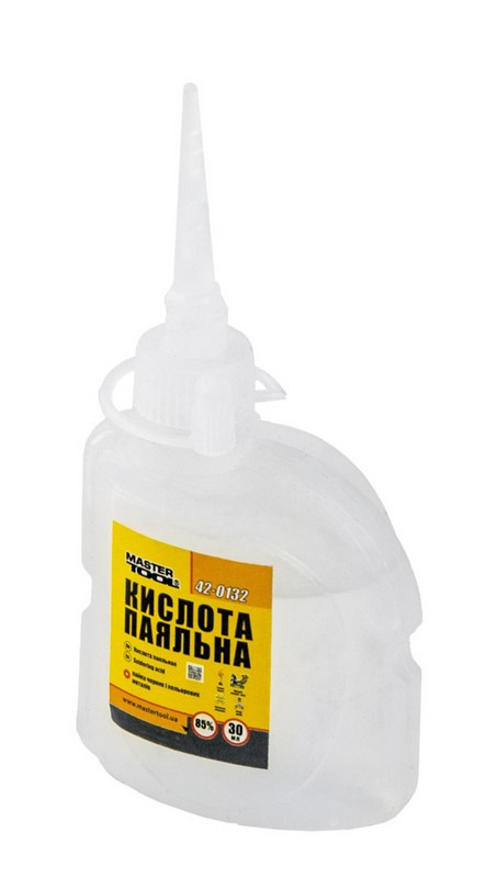 MasterTool Кислота паяльна 30 г, поліетилен, Арт.: 42-0132, фото 1