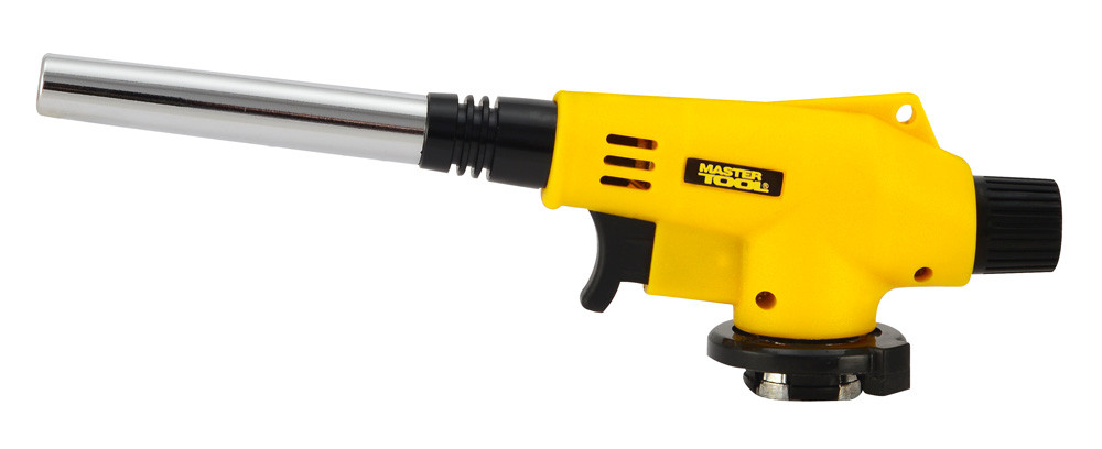 MasterTool Пальник для газового балона з п'єзопідпалом "Промінь", подовжене сопло, 1400*С, Арт.: 44-5036, фото 1