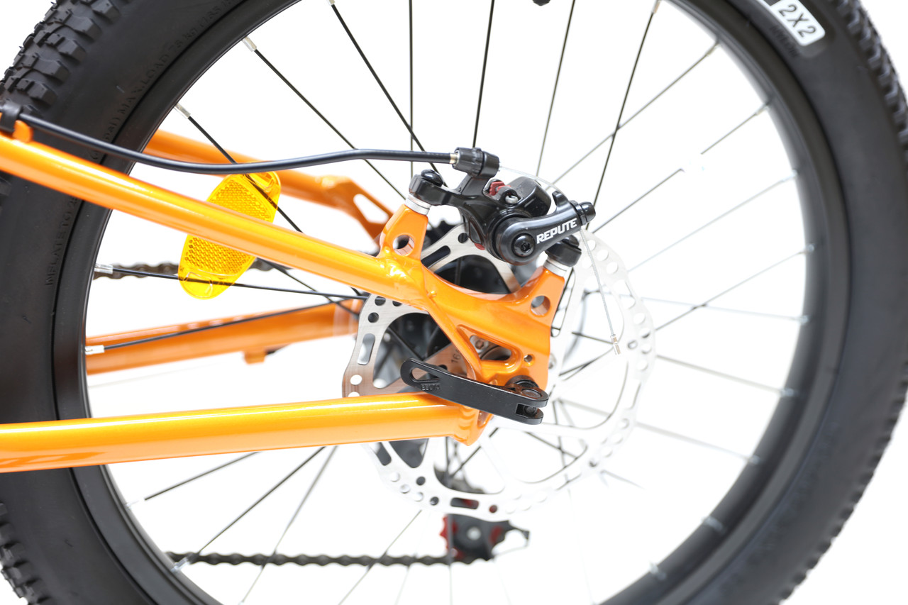 Дитячий велосипед Crosser Super Light 20" оранжево-жовтий, фото 7
