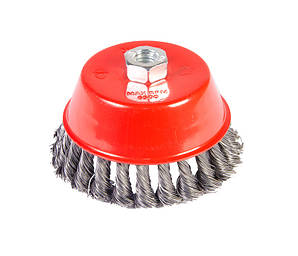 MasterTool Щітка торцева з плетеного дроту D125 М14, Арт.: 19-7012
