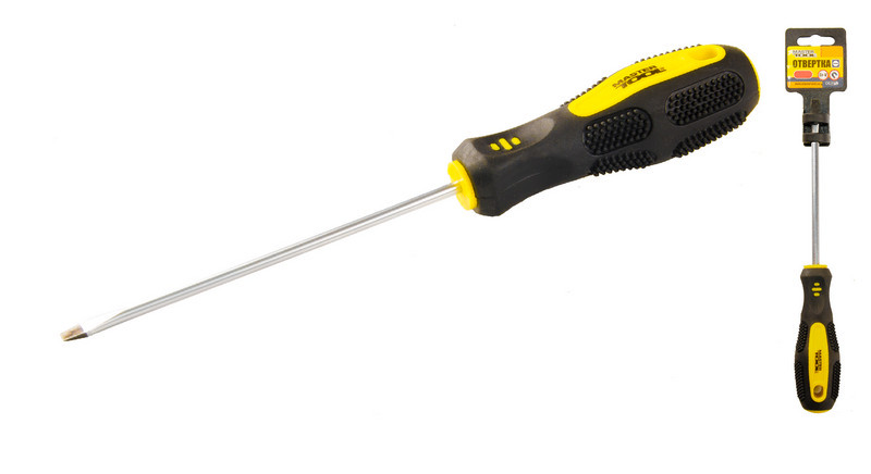 MasterTool Відвертка плоска SL4*125, Арт.: 48-5412, фото 1