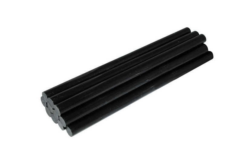 Клейові стрижні Mastertool 11.2х200 мм 12 шт Чорні (42-0154), фото 1