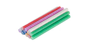 Клейові стрижні Mastertool 7.2х100 мм 12 шт Кольорові (42-0160)