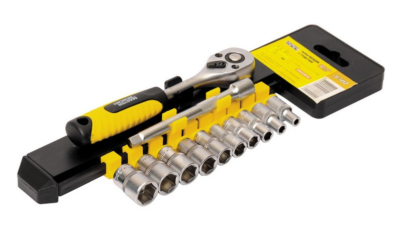 Набір насадок Mastertool 1/4" з тріскачкою (78-1412)