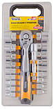 Набір насадок Mastertool 1/2" з тріскачкою (78-1220), фото 3