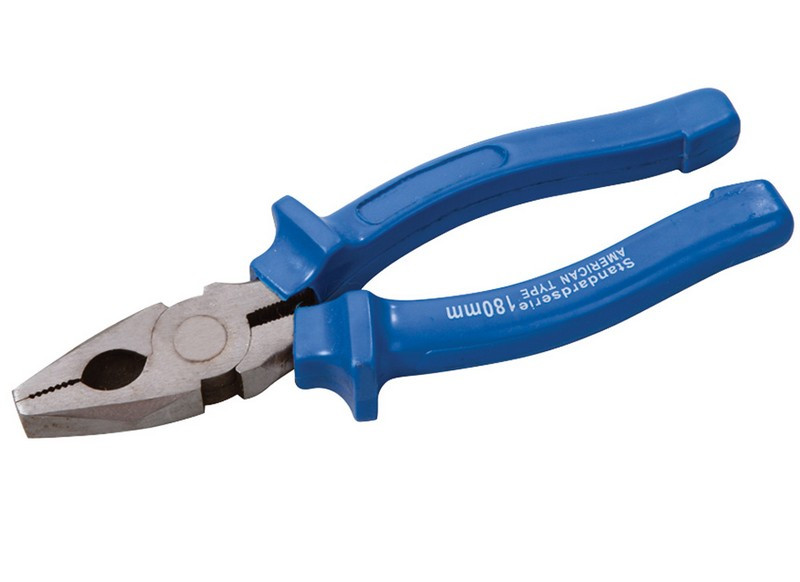 Плоскогубці Mastertool 180 мм American type, C45, HRC 44~48 (22-0180)