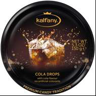 Льодяники Kalfany Cola Candies кола 150г, 10 шт/ящ