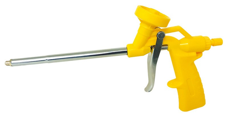 Пістолет для монтажної піни MasterTool 310 мм, пластиковий корпус, Арт.: 81-8677