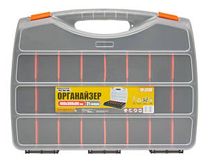 MasterTool Органайзер з ручкою 24 секції, 19" (480*380*80 мм), Арт.: 79-3128