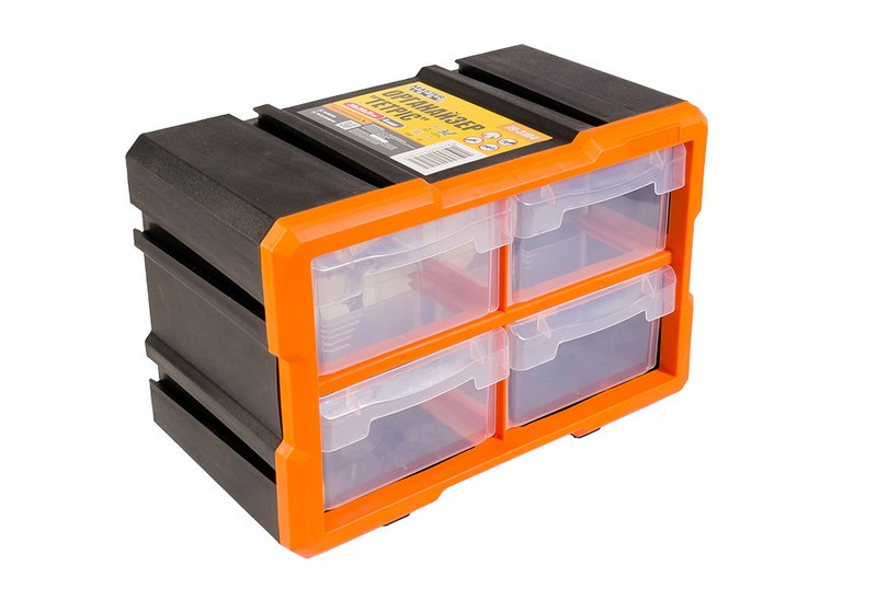 MasterTool Органайзер збірний "ТЕТРИС", 4 висувні секції, 12" (295*195*160 мм), Арт.: 79-3104, фото 1