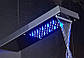 Душова панель з LED підсвіткою Black, фото 3