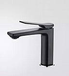 Змішувач для раковини SANTEP 13657-2 Чорний матовий, фото 4